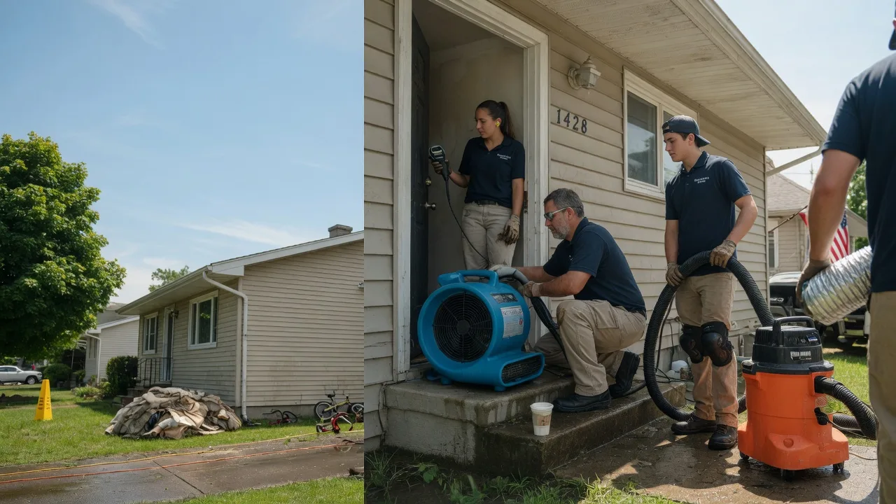 Water Damage Restoration in Sailor Springs, IL near me